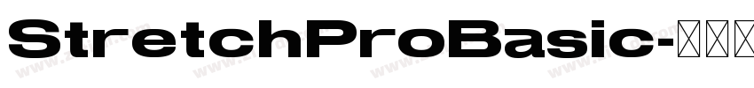 StretchProBasic字体转换
