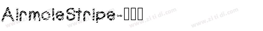 AirmoleStripe字体转换