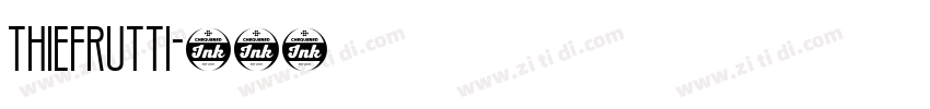 ThieFrutti字体转换