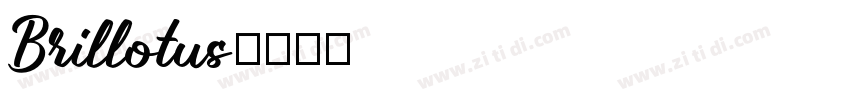 Brillotus字体转换