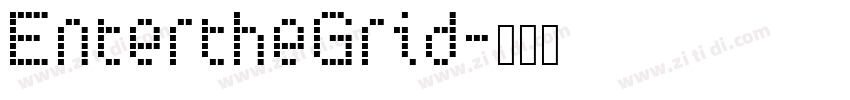 EntertheGrid字体转换