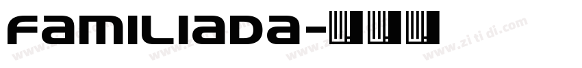 Familiada字体转换