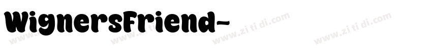 WignersFriend字体转换