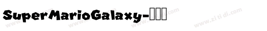 SuperMarioGalaxy字体转换