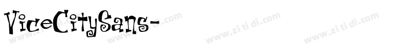 ViceCitySans字体转换