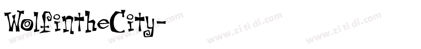 WolfintheCity字体转换