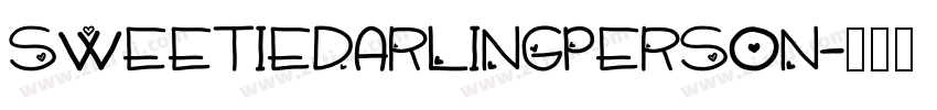 SweetieDarlingPerson字体转换