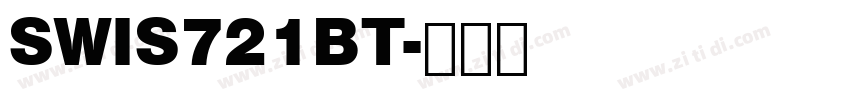 SWIS721BT字体转换