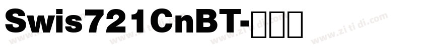 Swis721CnBT字体转换