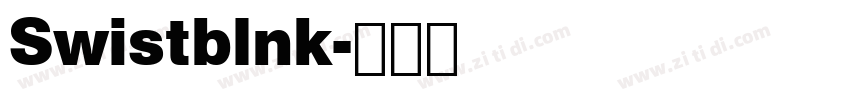Swistblnk字体转换