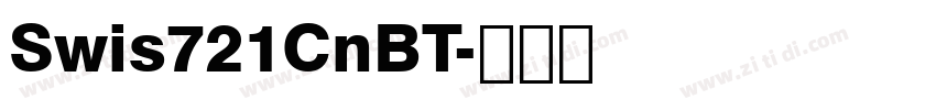 Swis721CnBT字体转换