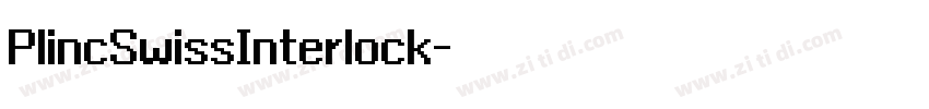 PlincSwissInterlock字体转换