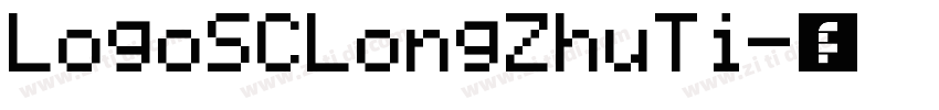 LogoSCLongZhuTi字体转换