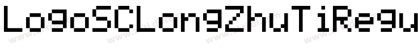 LogoSCLongZhuTiRegul字体转换