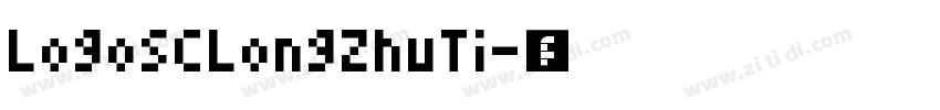 LogoSCLongZhuTi字体转换