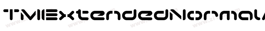 TMExtendedNormalAl字体转换