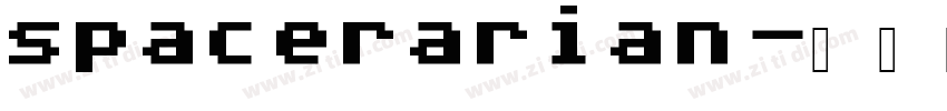 spacerarian字体转换