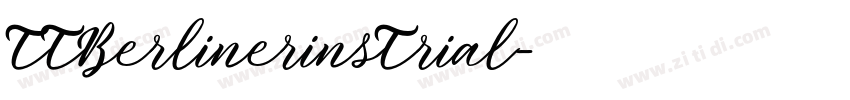 TTBerlinerinsTrial字体转换