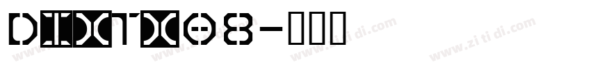 DixTx08字体转换