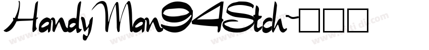 HandyMan94Stch字体转换