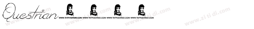 Questrian字体转换