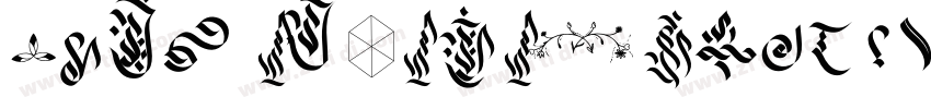 SymbolMonospacedBT字体转换