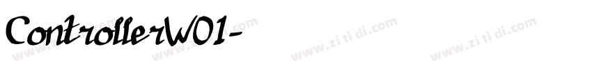 ControllerW01字体转换