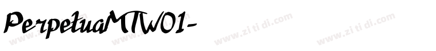 PerpetuaMTW01字体转换