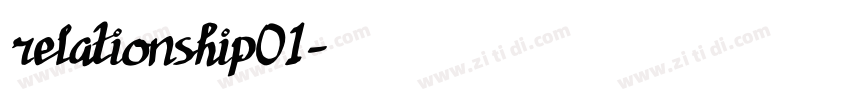 relationship01字体转换 relationship01字体转换