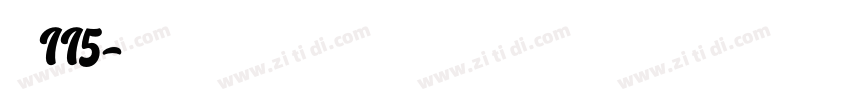 大髭115字体转换
