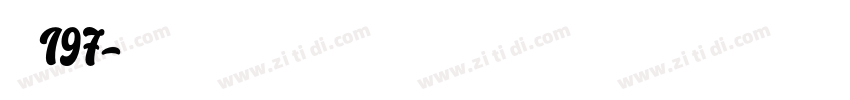 字魂197字体转换