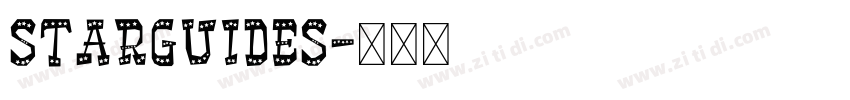STARGUIDES字体转换