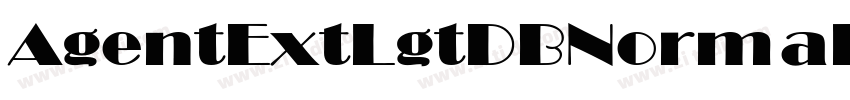 AgentExtLgtDBNormal字体转换 AgentExtLgtDBNormal字体转换