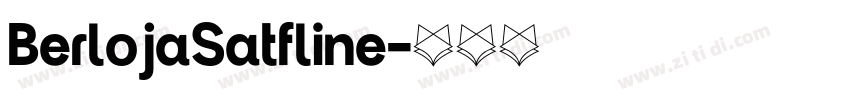 BerlojaSatfline字体转换
