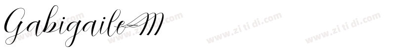Gabigaile字体转换