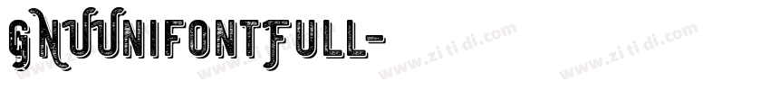 GNUUnifontFull字体转换
