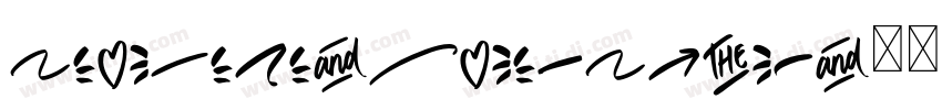 AcousticaSouthRegula字体转换