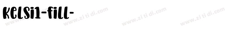 kelsi1—fill字体转换