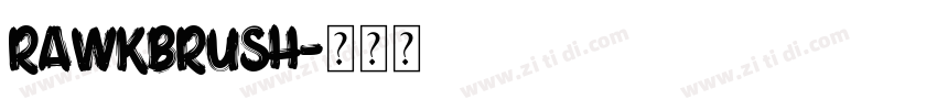 RawkBrush字体转换