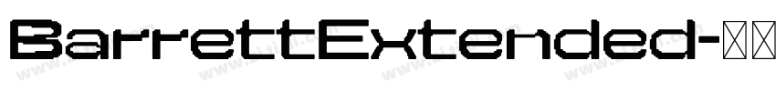 BarrettExtended字体转换