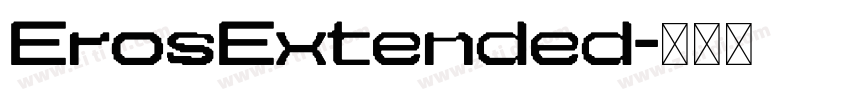 ErosExtended字体转换