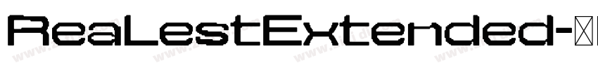 RealestExtended字体转换