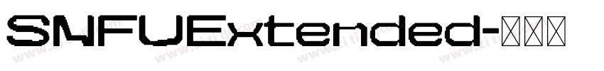 SNFUExtended字体转换