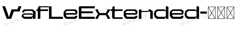 VafleExtended字体转换
