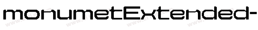 monumetExtended字体转换