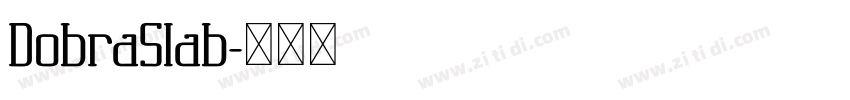 DobraSlab字体转换