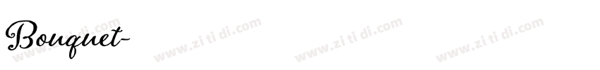 Bouquet字体转换