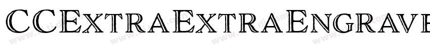 CCExtraExtraEngraved字体转换