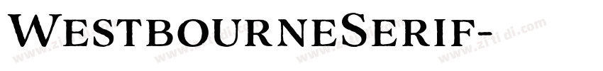 WestbourneSerif字体转换