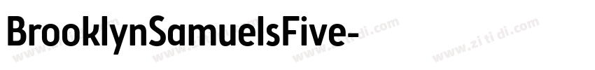 BrooklynSamuelsFive字体转换